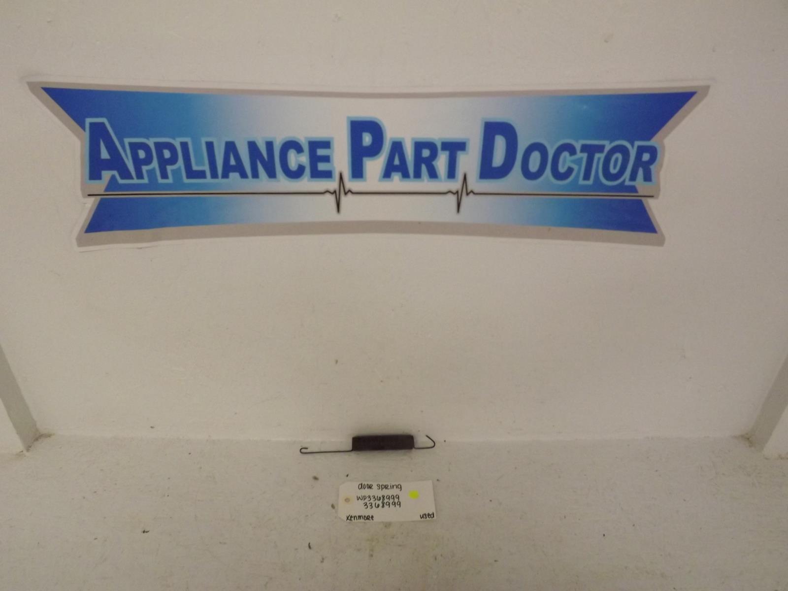 Kenmore Dishwasher WP3368999 3368999 Door Spring Used Kenmore Dishwasher WP3368999 3368999 Door Spring Used